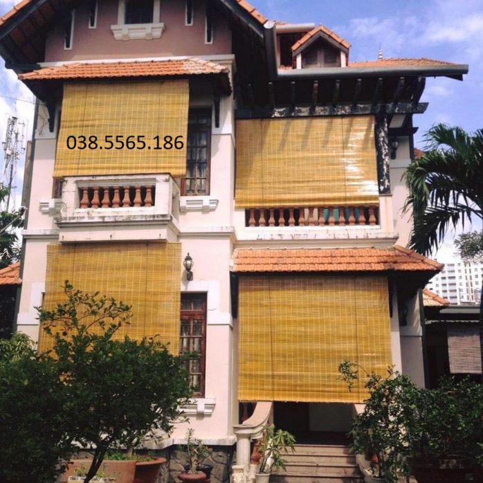 Rèm cửa bằng tre: Mành tre trúc