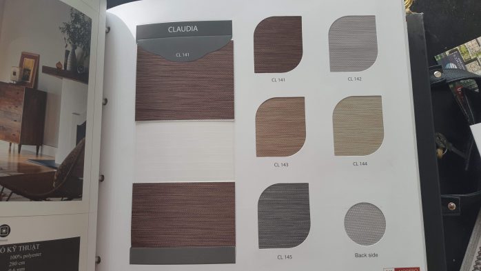 Rèm cầu vồng Claudia