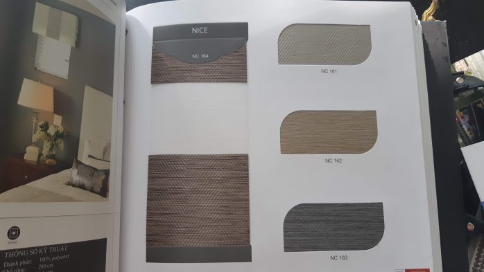 Rèm cầu vồng Nice (mã NC)