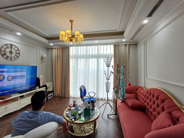 Thi Công Rèm Cửa Tại 103 USILK VĂN KHÊ Hà Đông